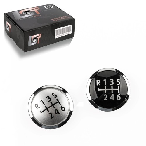 Gear shift knob emblem 6 - gear,